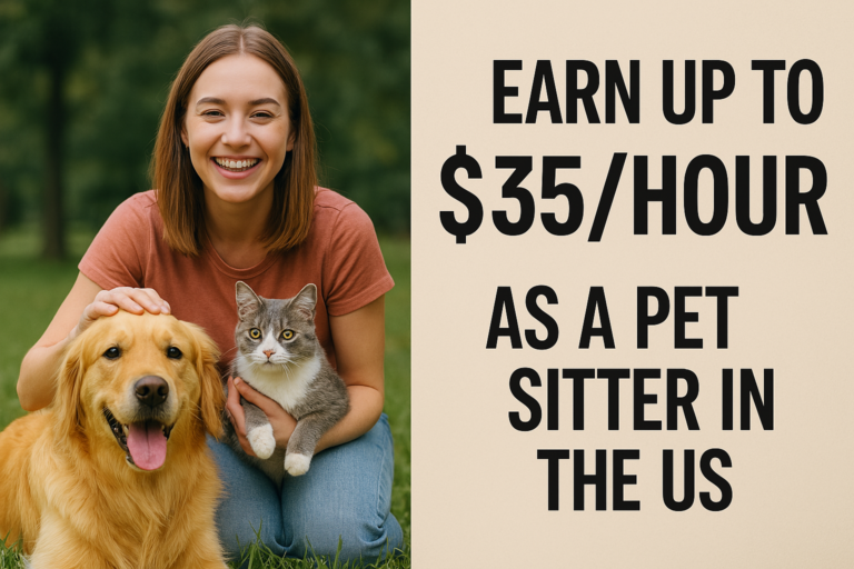 Earn Up To $35 Hour As a Pet Sitter in the US